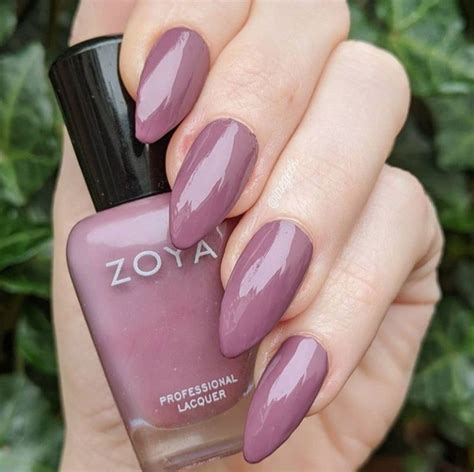 mauve nail polish